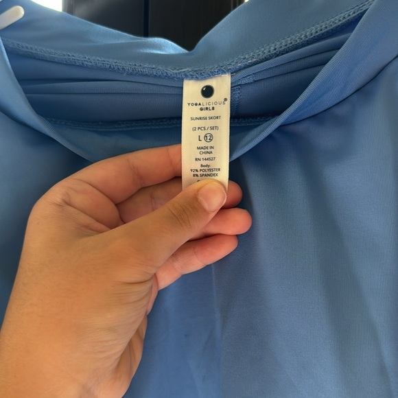 Blue active wear set size large girls - Picture 6 of 7